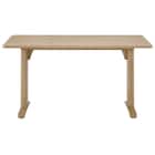 リビングダイニングテーブル(ラヴィ140 2本脚 NGR)【島忠ホームズ商品】 1枚目画像