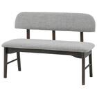 背もたれ付きベンチ(ラヴィ110 DGR/グレー)【島忠ホームズ商品】 1枚目画像