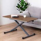 昇降テーブル(ログ120 WN)【島忠ホームズ商品】 1枚目画像