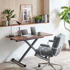 昇降テーブル(ログ120 WN)【島忠ホームズ商品】 2枚目画像