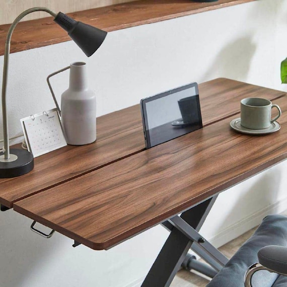 昇降テーブル(ログ120 WN)【島忠ホームズ商品】 3枚目画像