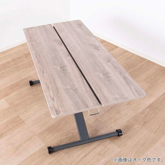 昇降テーブル(ログ120 WN)【島忠ホームズ商品】 9枚目画像