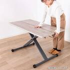 昇降テーブル(ログ120 WN)【島忠ホームズ商品】 13枚目画像