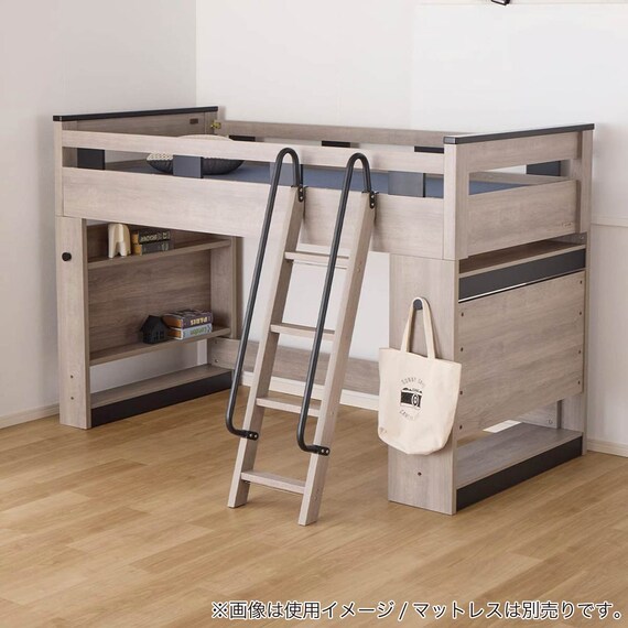 ミドルベッド(カレ・ド)【島忠ホームズ商品】 4枚目画像