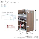 ランドセルラック(カレ・ド GY)【島忠ホームズ商品】 20枚目画像