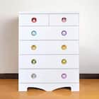 ハイチェスト(サークル/ツムツム 75 WH)【島忠ホームズ商品】 1枚目画像