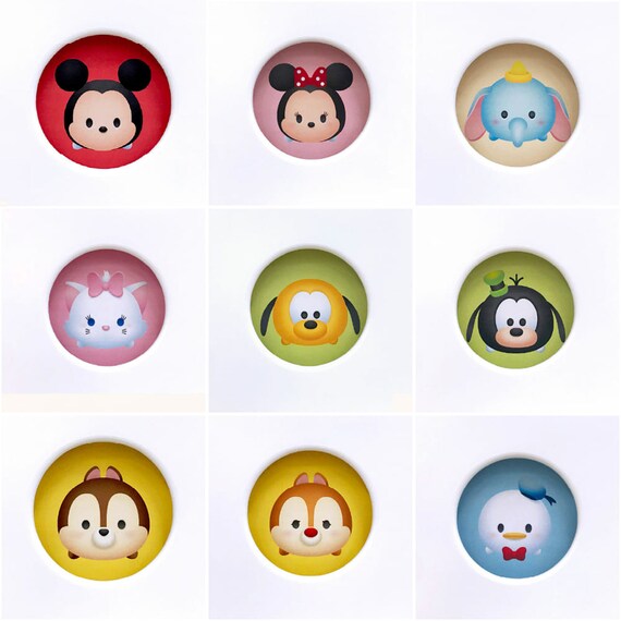 ハイチェスト(サークル/ツムツム 75 WH)【島忠ホームズ商品】 4枚目画像