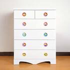 ハイチェスト(サークル/エイリアン 75 WH)【島忠ホームズ商品】 1枚目画像