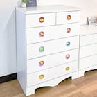 ハイチェスト(サークル/エイリアン 75 WH)【島忠ホームズ商品】 2枚目画像