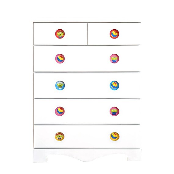 ハイチェスト(サークル/エイリアン 75 WH)【島忠ホームズ商品】 4枚目画像