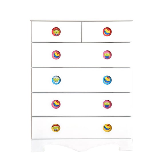 ハイチェスト(サークル/エイリアン 75 WH)【島忠ホームズ商品】 4枚目画像