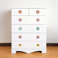 ハイチェスト(サークル/エイリアン 75 WH）【島忠ホームズ商品】