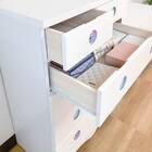 ハイチェスト(サークル/スティッチ 75 WH)【島忠ホームズ商品】 4枚目画像