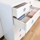 ハイチェスト(サークル/スティッチ 75 WH)【島忠ホームズ商品】 4枚目画像