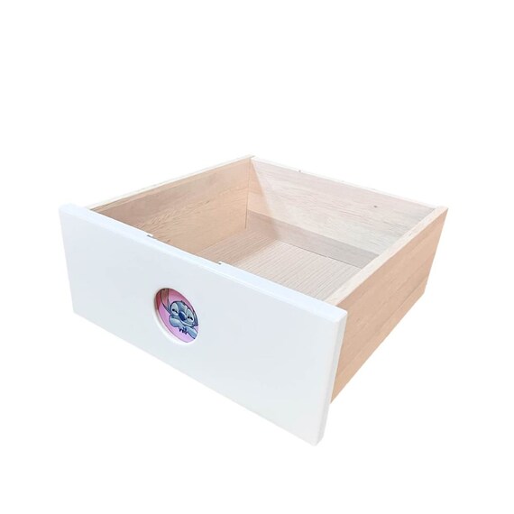 ハイチェスト(サークル/スティッチ 75 WH)【島忠ホームズ商品】 6枚目画像