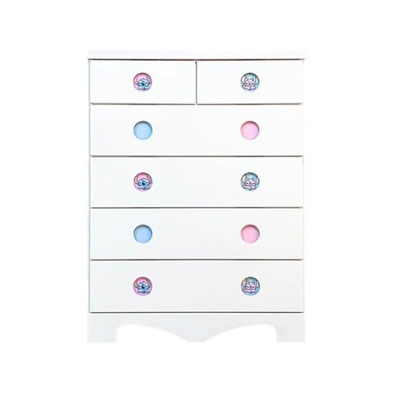 ハイチェスト(サークル/スティッチ 75 WH)【島忠ホームズ商品】 10枚目画像