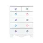 ハイチェスト(サークル/スティッチ 75 WH)【島忠ホームズ商品】 10枚目画像