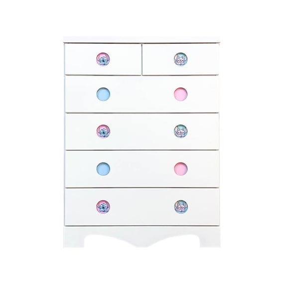 ハイチェスト(サークル/スティッチ 75 WH)【島忠ホームズ商品】 10枚目画像