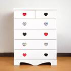 ハイチェスト(ハート/アリス 75 WH)【島忠ホームズ商品】 1枚目画像