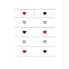 ハイチェスト(ハート/アリス 75 WH)【島忠ホームズ商品】 4枚目画像