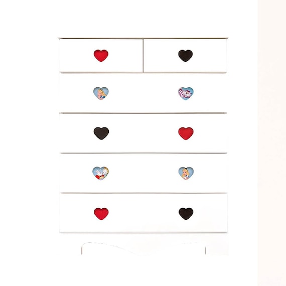 ハイチェスト(ハート/アリス 75 WH)【島忠ホームズ商品】 4枚目画像