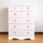 ハイチェスト(ハート/マリー 75 PK)【島忠ホームズ商品】 1枚目画像