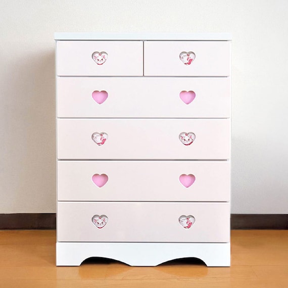 ハイチェスト(ハート/マリー 75 PK)【島忠ホームズ商品】 1枚目画像