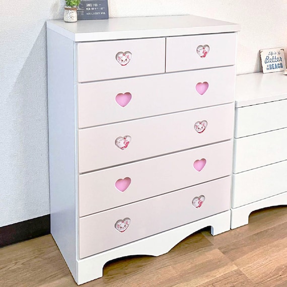 ハイチェスト(ハート/マリー 75 PK)【島忠ホームズ商品】 2枚目画像