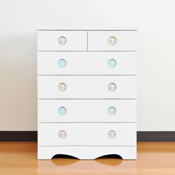 ハイチェスト(サークル/シナモン 75 WH)【島忠ホームズ商品】 1枚目画像