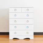 ハイチェスト(サークル/シナモン 75 WH)【島忠ホームズ商品】 1枚目画像