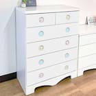 ハイチェスト(サークル/シナモン 75 WH)【島忠ホームズ商品】 2枚目画像