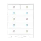 ハイチェスト(サークル/シナモン 75 WH)【島忠ホームズ商品】 4枚目画像