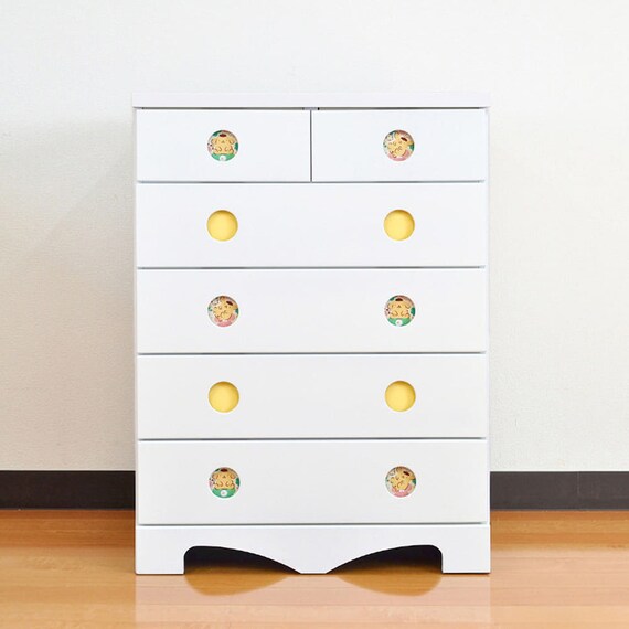 ハイチェスト(サークル/プリン 75 WH)【島忠ホームズ商品】 1枚目画像