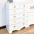 ハイチェスト(サークル/プリン 75 WH)【島忠ホームズ商品】 2枚目画像