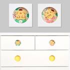 ハイチェスト(サークル/プリン 75 WH)【島忠ホームズ商品】 3枚目画像