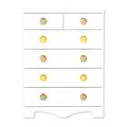 ハイチェスト(サークル/プリン 75 WH)【島忠ホームズ商品】 4枚目画像