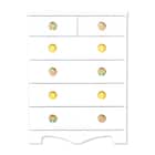 ハイチェスト(サークル/プリン 75 WH)【島忠ホームズ商品】 4枚目画像