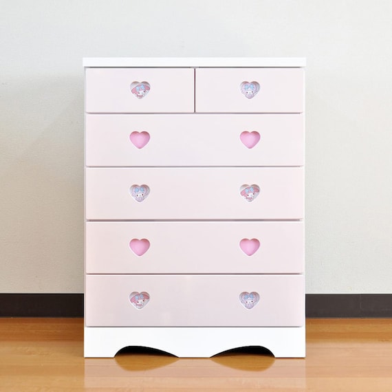 ハイチェスト(ハート/マイメロ 75 PP)【島忠ホームズ商品】 1枚目画像