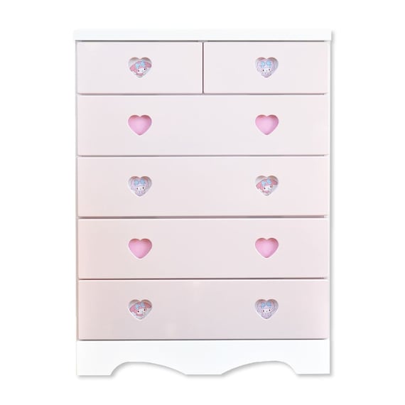 ハイチェスト(ハート/マイメロ 75 PP)【島忠ホームズ商品】 4枚目画像