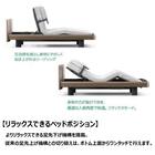 電動シングルベッドフレーム(モデルC Aタイプ RA-C136CC 3Mキューブ ヨーロピアン ASAなし)【島忠ホームズ商品】 3枚目画像