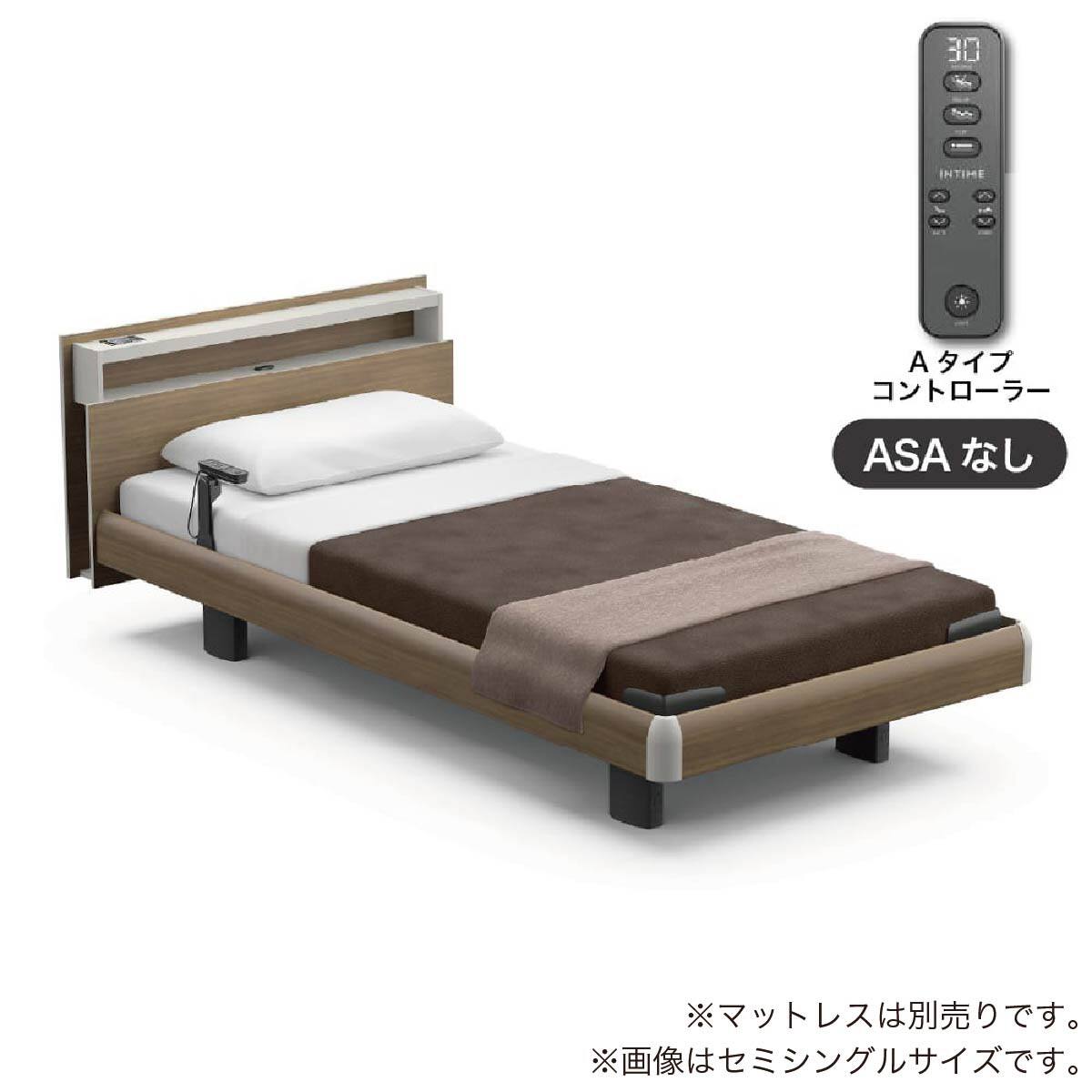 セミダブルベッド  マットレス無し 電動セミダブルベッドフレーム(モデルC Aタイプ RA-C117CD 1+1M