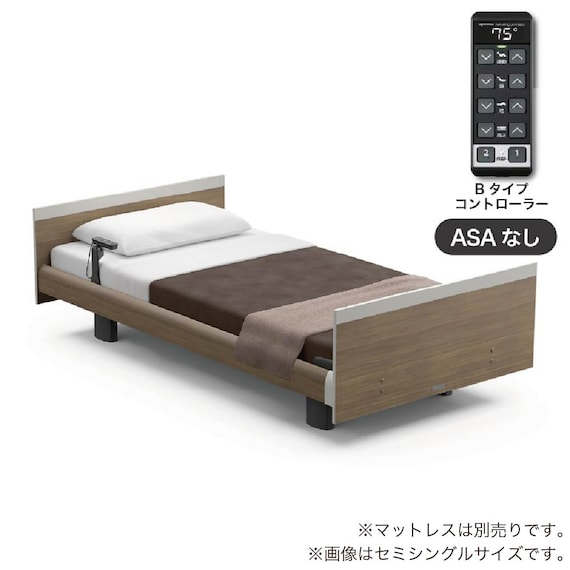 電動シングルベッドフレーム(モデルC Bタイプ RA-C236SC 3Mスクエア ヨーロピアン ASAなし)【島忠ホームズ商品】 1枚目画像