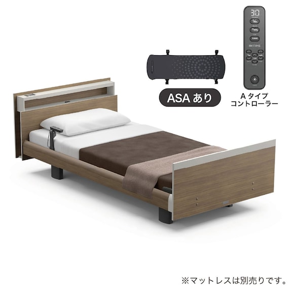 電動セミシングルベッドフレーム(モデルC Aタイプ RA-C1C4CC 3Mキューブ ヨーロピアン ASAあり)【島忠ホームズ商品】 1枚目画像