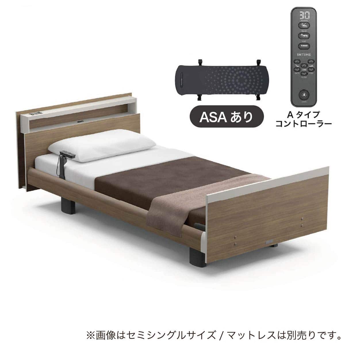 電動セミダブルベッドフレーム(モデルC Aタイプ RA-C1C8CC 3Mキューブ