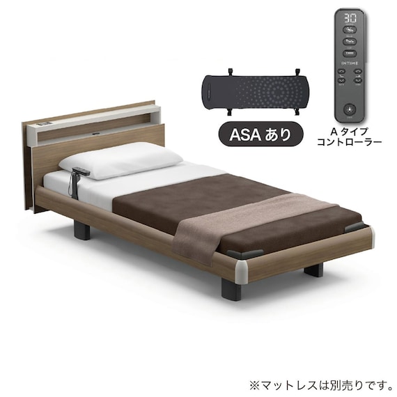 電動セミシングルベッドフレーム(モデルC Aタイプ RA-C1A3CC 1+1Mキューブ ハリウッド ASAあり)【島忠ホームズ商品】 1枚目画像