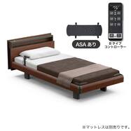 電動ベッドフレーム(モデルC Bタイプ RA-C2A3C 1+1Mキューブ ハリウッド ASAあり)【島忠ホームズ商品】