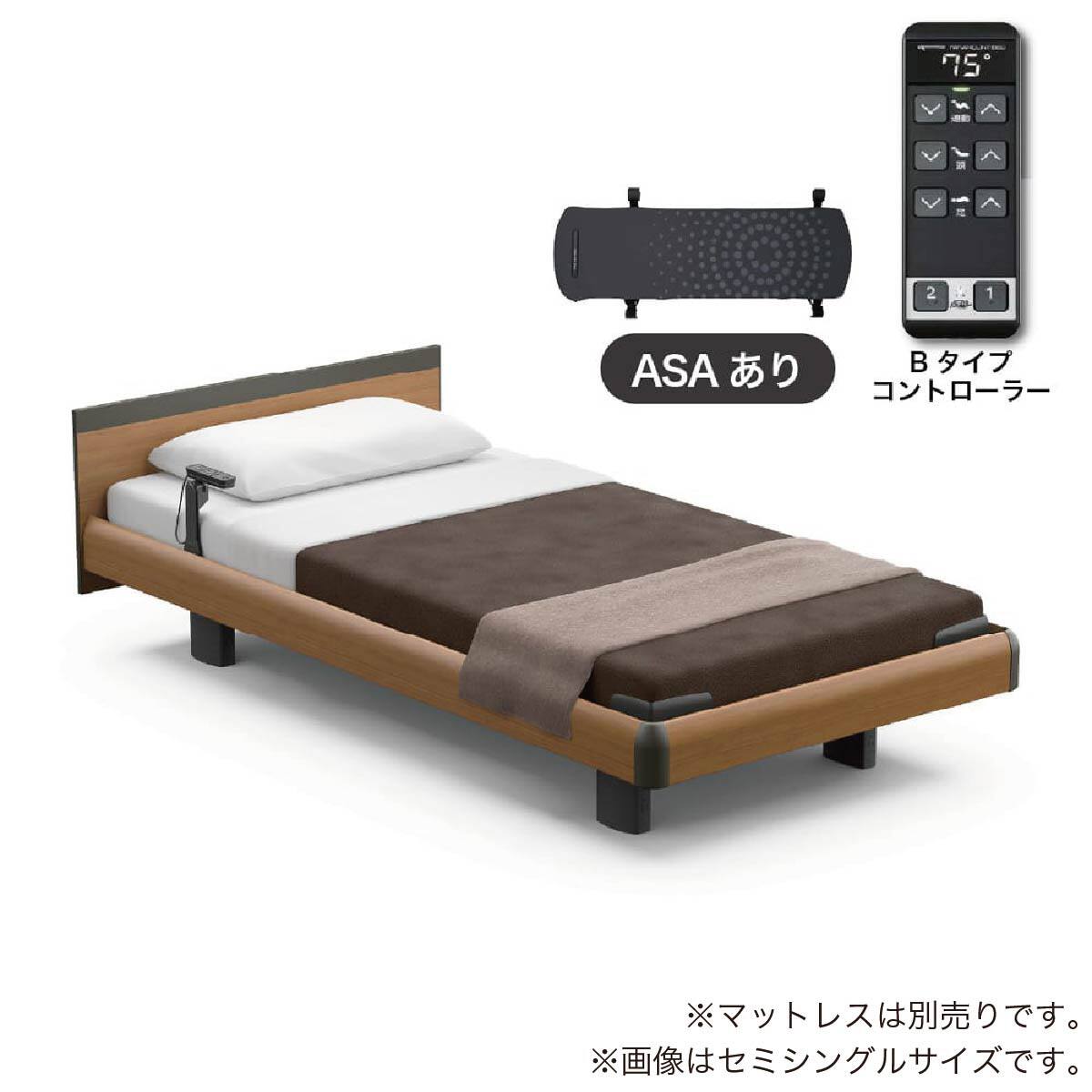 電動セミダブルベッドフレーム(モデルC Bタイプ RA-C2A7SD 1+1M