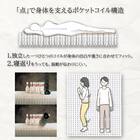 電動セミダブルベッドフレーム + マットレスセット(IDシエラ キャビ3モーター WH AB22S25)【島忠ホームズ商品】 6枚目画像