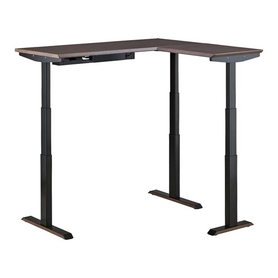 昇降デスク(ジェントラー L型 KWD671 KGB)【島忠ホームズ商品】 3枚目画像