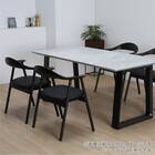 肘付きダイニングチェア(ロタ BK)【島忠ホームズ商品】 2枚目画像